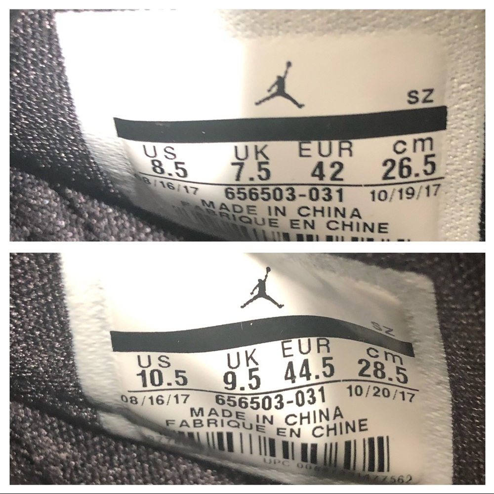 NWOT Air Jordan Future Black Woven Sz8.5, 10.5, 13 - Picture 8 of 8
